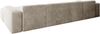 Ecksofa Empire, Couch U-Form, Sofa U-Form Cordstoff, 360 x 71 x 188 cm, Beige Bild 5