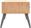 vidaXL Couchtisch Tannenholz Massiv 115 × 55 × 50 cm 245777 Bild 4