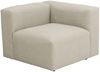 Sofa Element Armlehne rechts Kattrina Flachgewebe creme Bild 2