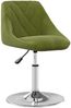 vidaXL Esszimmerstühle 6 Stk. Drehbar Hellgrün Samt 3088771 Bild 2