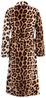 Heckett and Lane Badematte Leopard Bademantel Lang M Brown M, Badematte Badteppich Duschvorleger Matte Bild 2