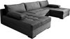 COLLECTION AB Wohnlandschaft Josy U-Form, B: 307 cm, Bettfunktion & Bettkasten, Federkern Bild 3