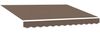 vidaXL Markisenersatzstoff Taupe 5 x 3,5 m Polyester 964830 Bild 2