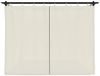 vidaXL Pavillon mit Vorhängen Creme 3x3 m Stahl 4003917 Bild 5