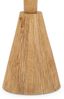 IDIMEX Beistelltisch BHIMA, Couchtisch rund 40 cm aus Mangoholz, skulpturales Design Natur Bild 4