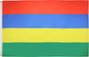 AZ FLAG - Flagge Mauritius - 150x90 cm - Republik Mauritius Fahne 90x150 Cm Feiner Polyester - Flaggen Bild 1