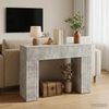vidaXL Couchtisch Betongrau 102 x 35 x 75 cm Holzwerkstoff 899930 Bild 4