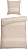 Schiesser Bettwäscheset Maribel - Renforcé - 2-teilig - 135 x 200 cm - Taupe Bild 4