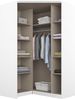 Rauch 'BREMEN' Eckschrank Kleiderschrank in weiß mit Spiegel 117 Bild 4