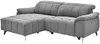 Vente-unique - Eckrelaxsofa elektrisch - Ecke links - Strukturstoff - Grau - CELTIMO Bild 5