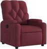 vidaXL Relaxsessel Weinrot Stoff 372482 Bild 2