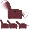 vidaXL Relaxsessel Weinrot Stoff 372482 Bild 4