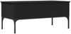 vidaXL Couchtisch Schwarz 100x50x45 cm Holzwerkstoff und Metall 845411 Bild 2