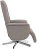 vidaXL Massagesessel mit Fußteil Taupe Stoff 356578 Bild 4