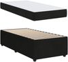 vidaXL Bettrahmen mit Matratze Schwarz 90 x 190 cm Stoff 3398336 Bild 5
