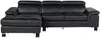 Vente-unique - Ecksofa Leder - Ecke Links - Schwarz - MISHIMA Bild 5