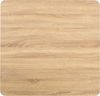 Bistrotisch, Bartisch, Stehtisch Hellbraun 80x80 cm MDF Bild 3