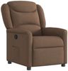 vidaXL Relaxsessel Braun Stoff 4015600 Bild 2