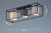 Fischer & Honsel 21358 Deckenleuchte Isko sandschwarz mehrfarbige Stoffschirme Bild 5
