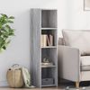 vidaXL Highboard Grau Sonoma 30x41x124 cm Holzwerkstoff 846381 Bild 2