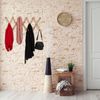 Relaxdays Ausziehbare Wandgarderobe aus Holz Bild 3