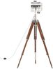 vidaXL Stehleuchte Dreibein Massivholz Mango 165 cm 286113 Bild 4