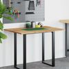 vidaXL Schreibtischplatte Ölbeschichtung 100x70x2 cm Massivholz Akazie 3279758 Bild 3