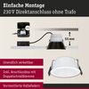 Paulmann 94870 LED Cole Coin Basisset 3er-Set 2700K weiss 3-Step-Dim IP44 Bild 5