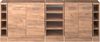Küchenschrank für Dachschrägen R-Line Goldkraft Eiche 210 cm 5er Set Schrankkorpuss 60 cm Tiefe Vicco Bild 3