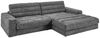 KAWOLA Sofa LANA Ecksofa Cord grau Recamiere rechts 83 x 205 x 296 cm Bild 3