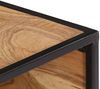 vidaXL Couchtisch 70x70x32 cm Massivholz Akazie 247684 Bild 5