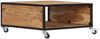 vidaXL Couchtisch 70x70x32 cm Massivholz Akazie 247684 Bild 4