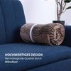 Mikrofaser Flauschdecke 150x200cm - Ornament Streifen 150x200cm Bild 5