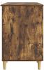 vidaXL Schreibtisch Geräucherte Eiche 142,5 x 50 x 75 cm Holzwerkstoff 3414599 Bild 5