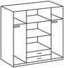 Kleiderschrank Cork Schlafzimmerschrank Plankeneiche graphit Ausführugn braun Bild 2
