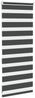 vidaXL Doppelrollo Schwarz 65x100 cm Stoffbreite 60,9 cm Polyester 4014202 Bild 4