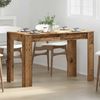vidaXL Esstisch Altholz-Optik 120x60x76 cm Holzwerkstoff 855840 Bild 4