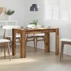 vidaXL Esstisch Altholz-Optik 120x60x76 cm Holzwerkstoff 855840 Bild 3