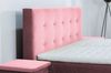 Meisterbetten Boxspringbett Lapi 160x200 in VS-Rose, Matratzenbezug Nano, Ergoflex-Topper Bild 5