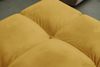 KAWOLA Sofa VIVIEN Ecksofa Velvet curry Longchair rechts 85 x 178 x 290 cm Bild 5