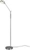 Trio Leuchten 'Franklin' LED Stehleuchte, dimmbar, schwenkbar, Höhe 133cm, Silber Bild 2