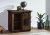 Kommode Mango 70x45x70 braun lackiert RAILWAY #424 Bild 2