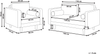 Sofa Set hellbeige 3-Sitzer NURMO Bild 2