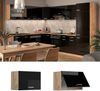 Hängeschrank R-Line Schwarz Hochglanz 60 cm Flach Vicco Bild 2