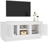 vidaXL TV-Schrank Weiß 102x35x45 cm Holzwerkstoff 819860 Bild 5