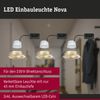 Paulmann 92404 Einbauleuchte LED Nova Coin 3er-Set schwenkbar 84mm gold Bild 3