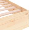 Massivholzbett 75x190 cm 2FT6 Small Single [820062] Bild 5