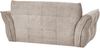 Sofa 2-Sitzer HALBA Stoff Taupe Bild 5