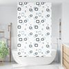 vidaXL Duschrollo 130x240 cm Stoffbreite 126 cm 4014828 Bild 2