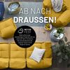 Lumaland Loungeset Modulares System erweiterbar In- & outdoor, (5-tlg), Lounge wasserfest abnehmbarer Bezug individuell kombinierbar waschbar Bild 5